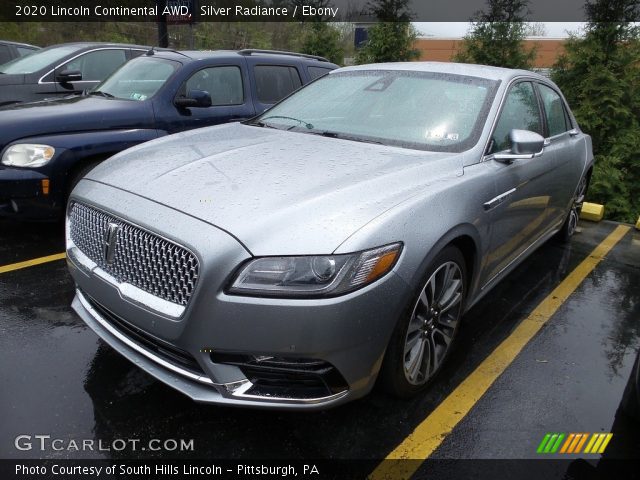 2020 Lincoln Continental AWD in Silver Radiance
