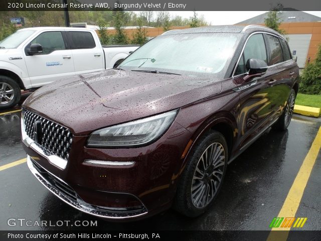 2020 Lincoln Corsair Reserve AWD in Burgundy Velvet