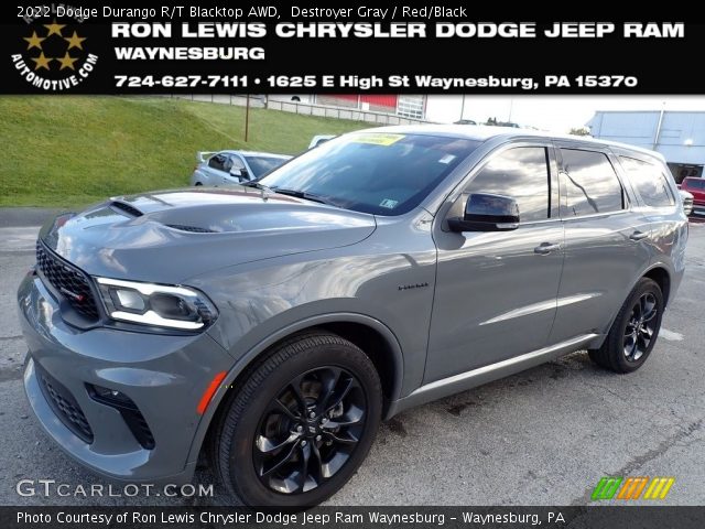 2022 Dodge Durango R/T Blacktop AWD in Destroyer Gray