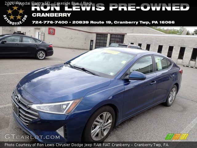 2020 Hyundai Elantra SEL in Lakeside Blue