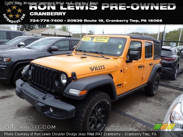 2021 Jeep Wrangler Unlimited Willys 4x4 in Nacho