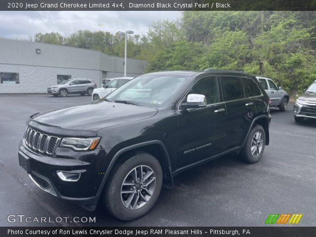 2020 Jeep Grand Cherokee Limited 4x4 in Diamond Black Crystal Pearl