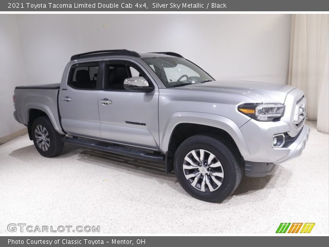 2021 Toyota Tacoma Limited Double Cab 4x4 in Silver Sky Metallic
