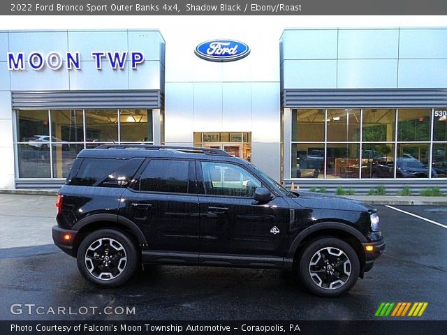 2022 Ford Bronco Sport Outer Banks 4x4 in Shadow Black