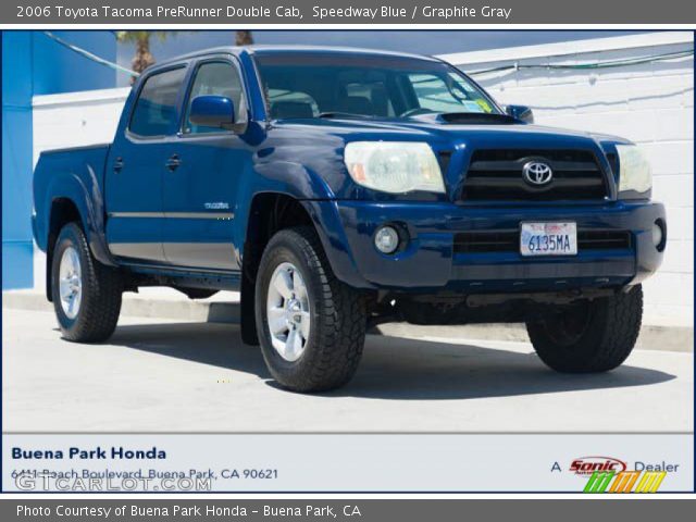 2006 Toyota Tacoma PreRunner Double Cab in Speedway Blue