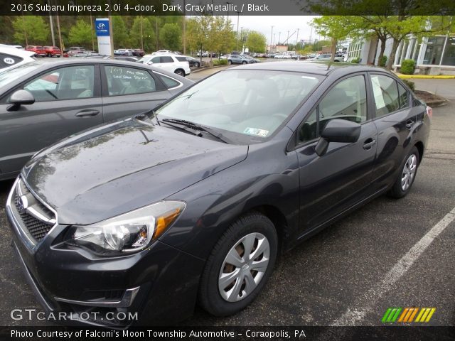 2016 Subaru Impreza 2.0i 4-door in Dark Gray Metallic