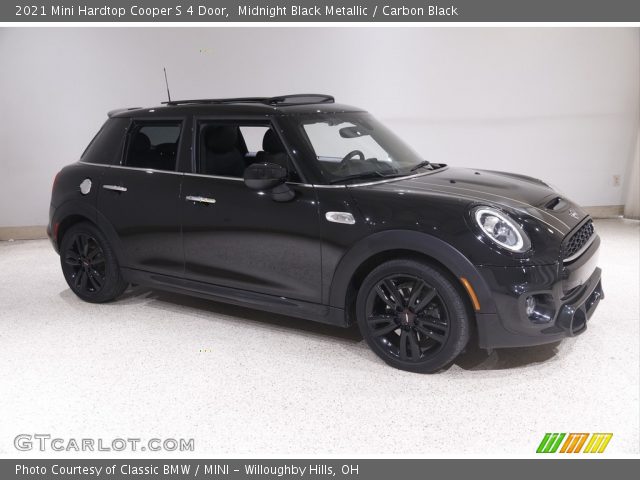 2021 Mini Hardtop Cooper S 4 Door in Midnight Black Metallic