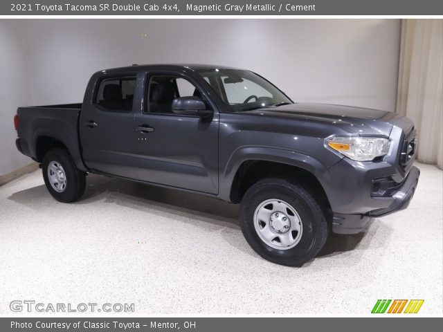2021 Toyota Tacoma SR Double Cab 4x4 in Magnetic Gray Metallic
