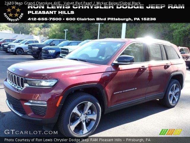 2023 Jeep Grand Cherokee 4XE in Velvet Red Pearl