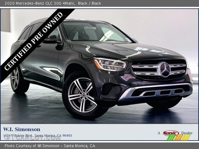 2020 Mercedes-Benz GLC 300 4Matic in Black