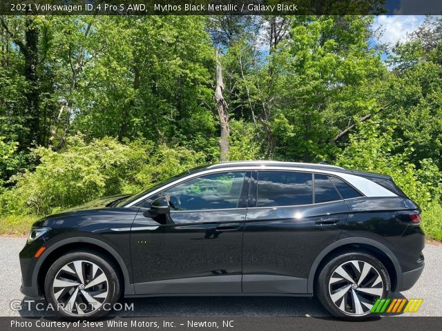 2021 Volkswagen ID.4 Pro S AWD in Mythos Black Metallic