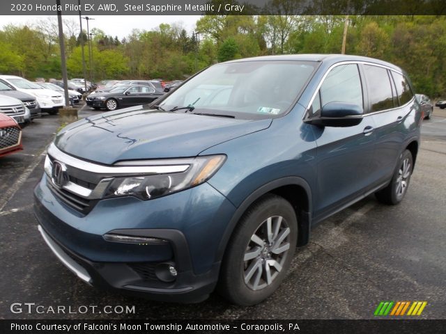 2020 Honda Pilot EX AWD in Steel Sapphire Metallic