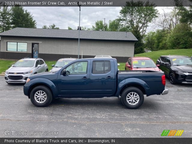 2020 Nissan Frontier SV Crew Cab in Arctic Blue Metallic