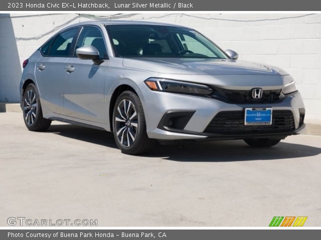 2023 Honda Civic EX-L Hatchback in Lunar Silver Metallic