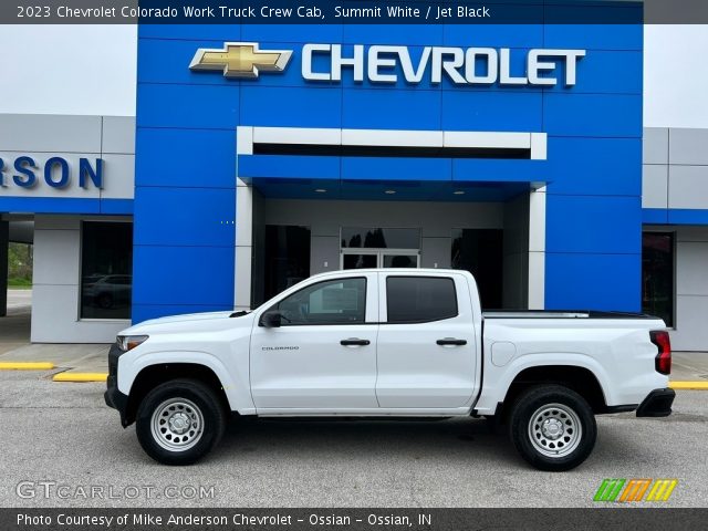 2023 Chevrolet Colorado Work Truck Crew Cab in Summit White