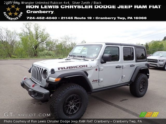 2023 Jeep Wrangler Unlimited Rubicon 4x4 in Silver Zynith