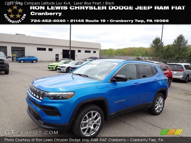 2023 Jeep Compass Latitude Lux 4x4 in Laser Blue Pearl