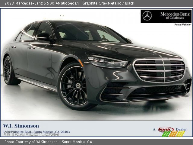 2023 Mercedes-Benz S 500 4Matic Sedan in Graphite Gray Metallic