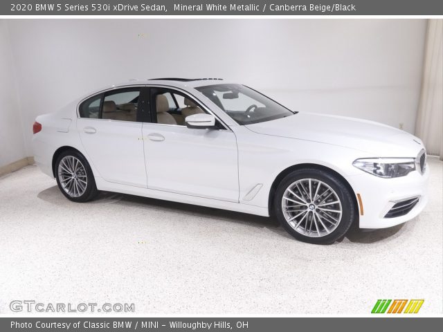 2020 BMW 5 Series 530i xDrive Sedan in Mineral White Metallic