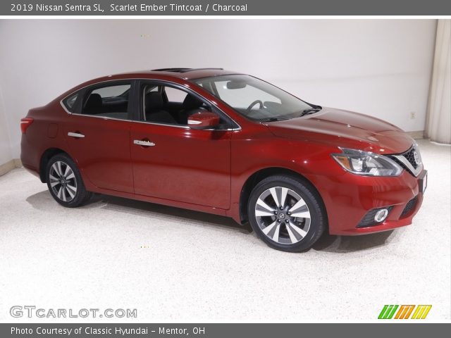 2019 Nissan Sentra SL in Scarlet Ember Tintcoat