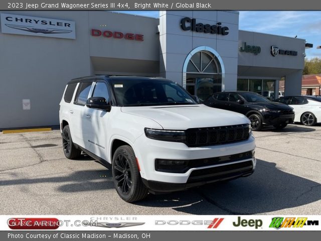 2023 Jeep Grand Wagoneer Series III 4x4 in Bright White