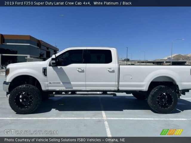 2019 Ford F350 Super Duty Lariat Crew Cab 4x4 in White Platinum