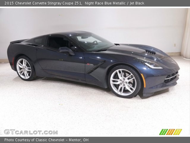 2015 Chevrolet Corvette Stingray Coupe Z51 in Night Race Blue Metallic