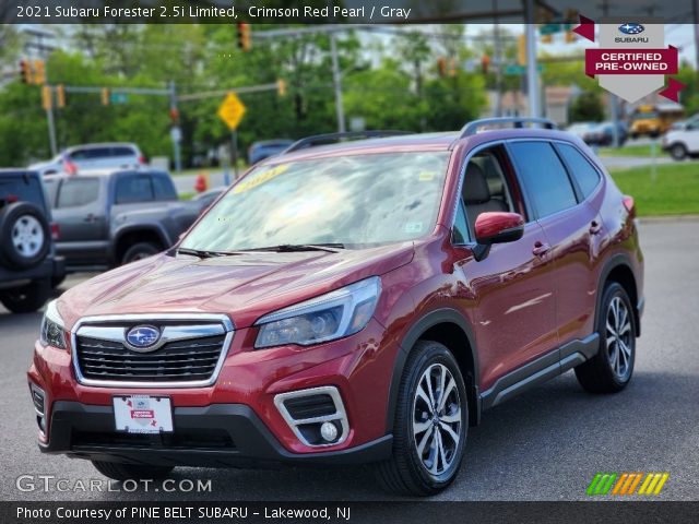 2021 Subaru Forester 2.5i Limited in Crimson Red Pearl
