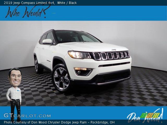 2019 Jeep Compass Limited 4x4 in White