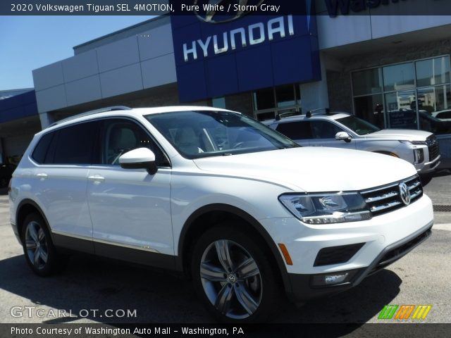 2020 Volkswagen Tiguan SEL 4MOTION in Pure White