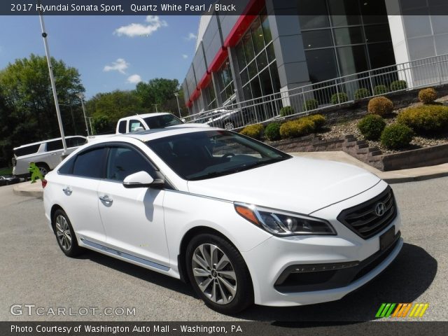 2017 Hyundai Sonata Sport in Quartz White Pearl