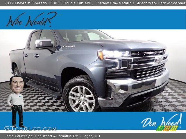 2019 Chevrolet Silverado 1500 LT Double Cab 4WD in Shadow Gray Metallic