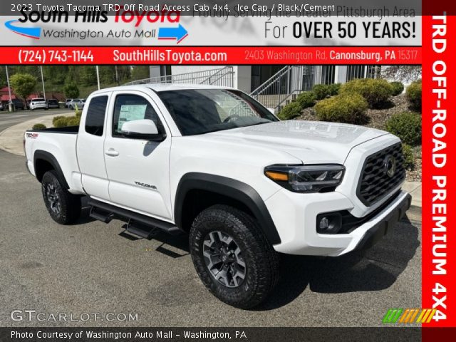 2023 Toyota Tacoma TRD Off Road Access Cab 4x4 in Ice Cap