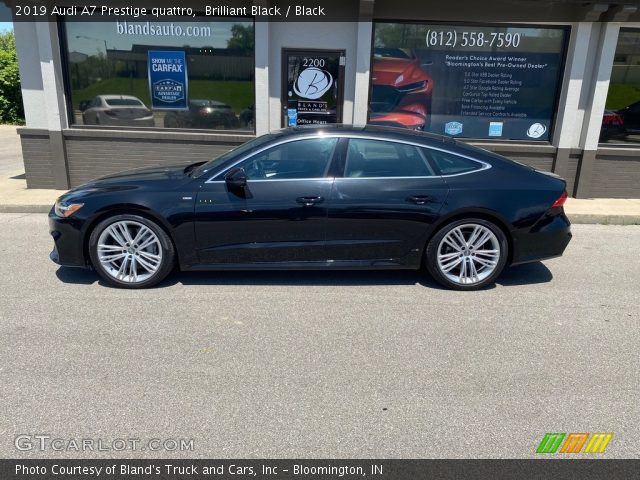 2019 Audi A7 Prestige quattro in Brilliant Black