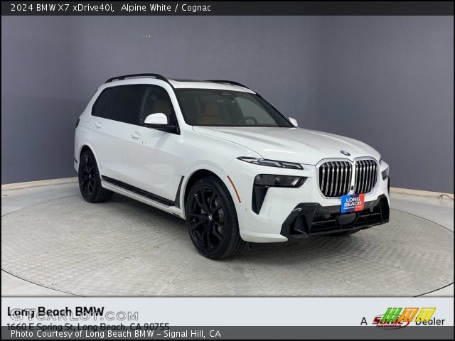2024 BMW X7 xDrive40i in Alpine White
