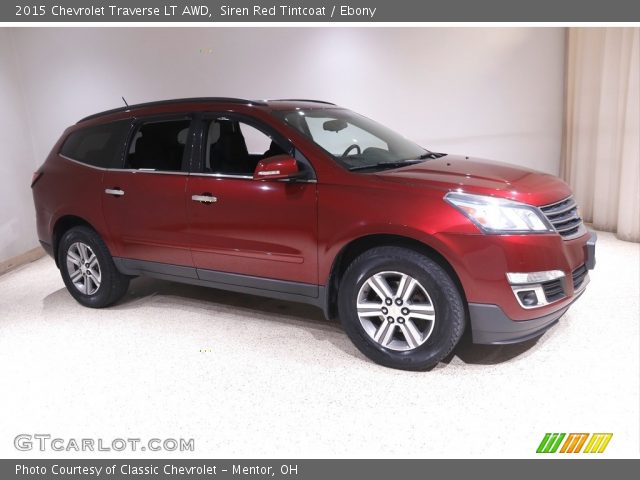 2015 Chevrolet Traverse LT AWD in Siren Red Tintcoat