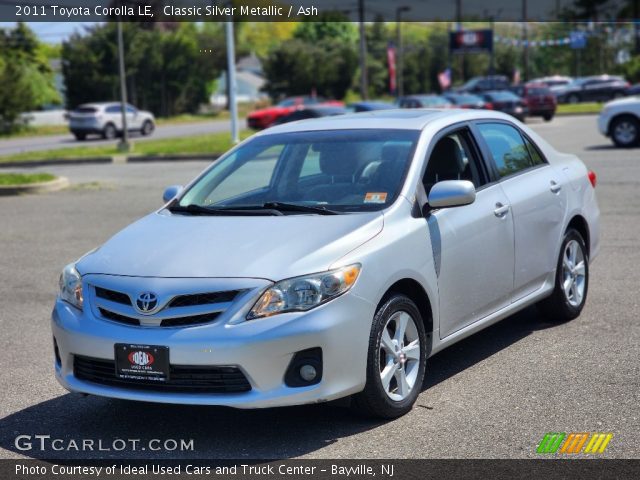 2011 Toyota Corolla LE in Classic Silver Metallic