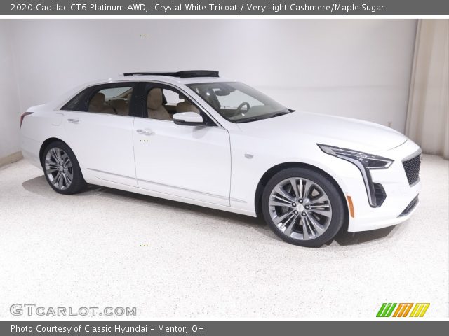 2020 Cadillac CT6 Platinum AWD in Crystal White Tricoat