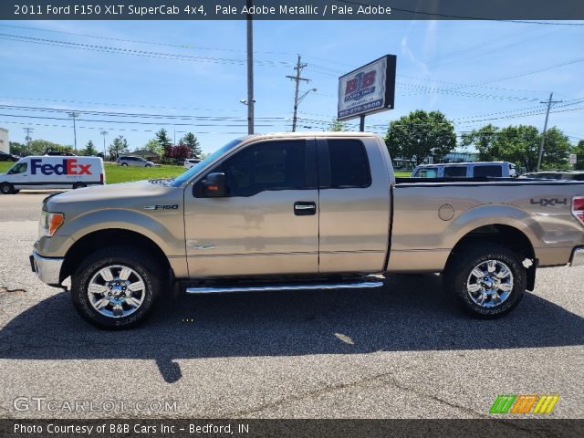 2011 Ford F150 XLT SuperCab 4x4 in Pale Adobe Metallic