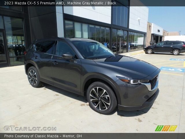 2023 Mazda CX-5 S Premium AWD in Machine Gray Metallic