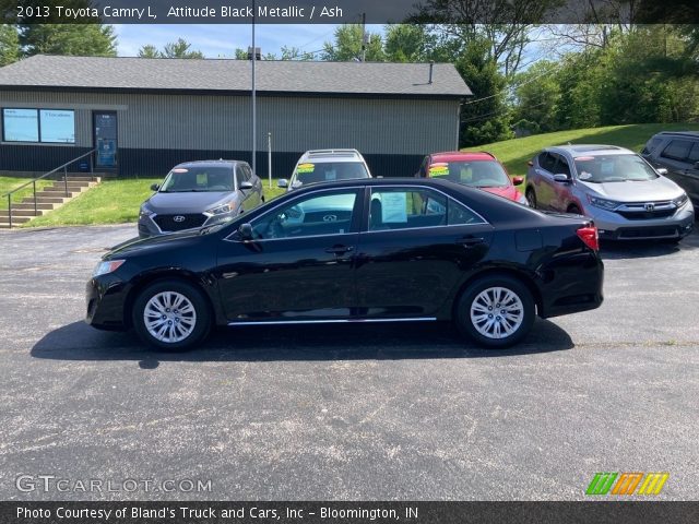 2013 Toyota Camry L in Attitude Black Metallic