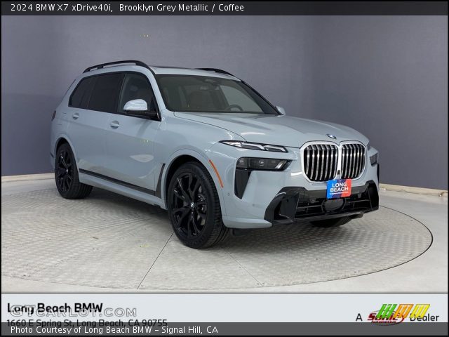 2024 BMW X7 xDrive40i in Brooklyn Grey Metallic
