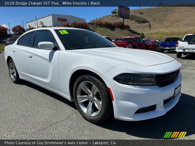 2018 Dodge Charger SXT Plus in White Knuckle