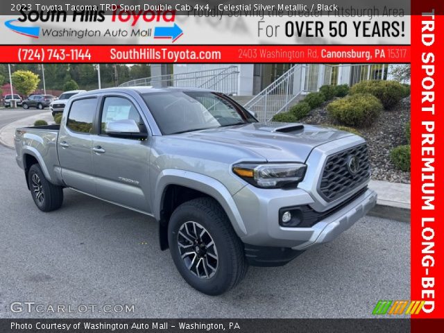 2023 Toyota Tacoma TRD Sport Double Cab 4x4 in Celestial Silver Metallic