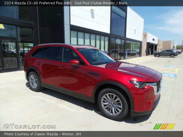 2024 Mazda CX-90 Preferred Plus AWD in Soul Red Crystal Metallic