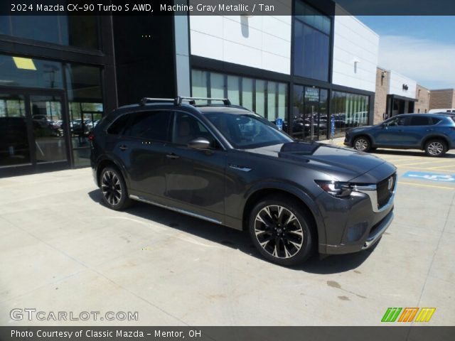 2024 Mazda CX-90 Turbo S AWD in Machine Gray Metallic