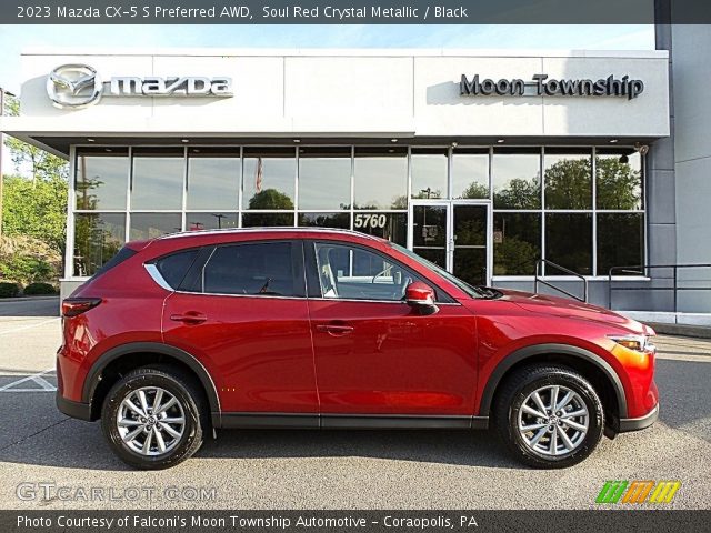 2023 Mazda CX-5 S Preferred AWD in Soul Red Crystal Metallic
