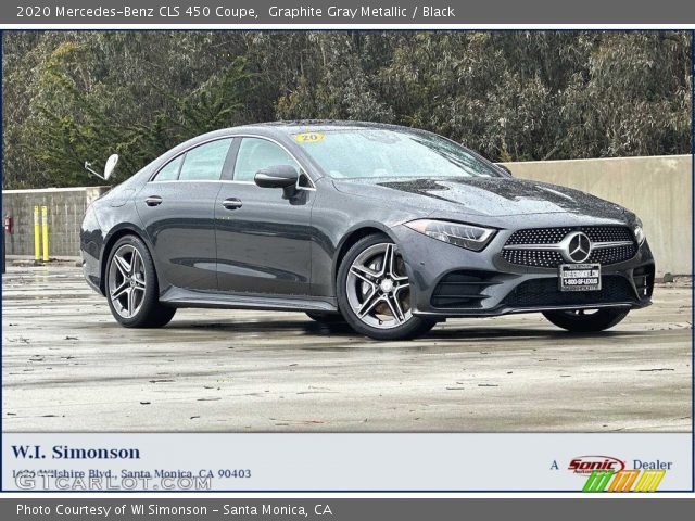 2020 Mercedes-Benz CLS 450 Coupe in Graphite Gray Metallic