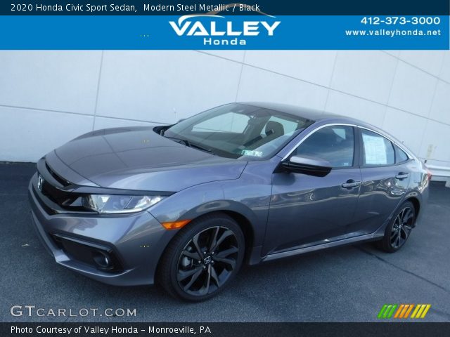 2020 Honda Civic Sport Sedan in Modern Steel Metallic