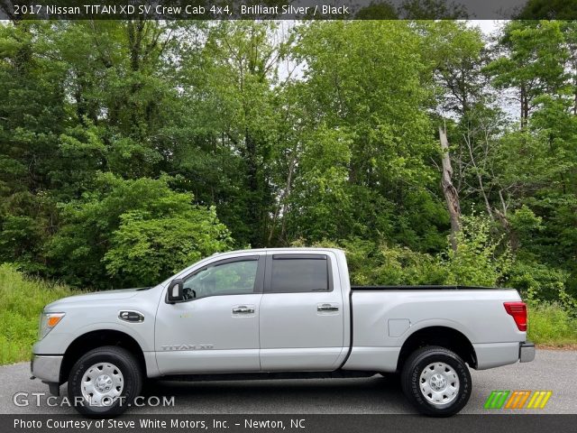 2017 Nissan TITAN XD SV Crew Cab 4x4 in Brilliant Silver